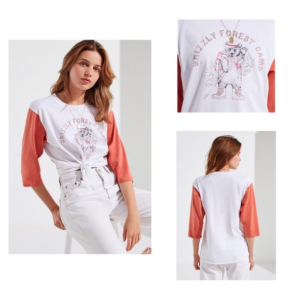 ❌SOLD❌ Future State Grizzly Bear Baseball Tee - Picture 4 of 8